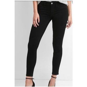 GAP Ultra Sleek collection skinny black jeans